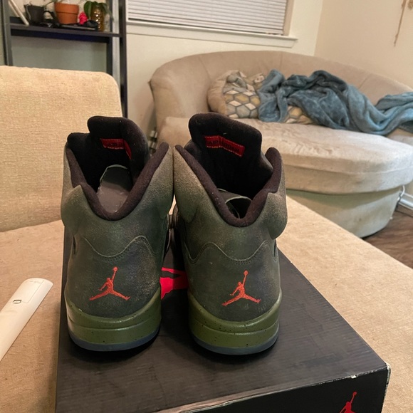 Jordan 5 retro fear (2013) size 14 new with box - Picture 4 of 9